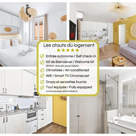 Sunny Neuf - Climatisé - Centre Appartamento Cogolin